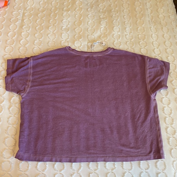 Lululemon Cates Tee Size 8 Purple - Picture 4 of 5